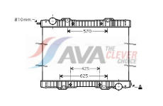 Chladič motora AVA QUALITY COOLING SC2020N