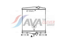 Chladič motora AVA QUALITY COOLING VL2042N