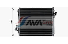 Chladič plniaceho vzduchu AVA QUALITY COOLING RE4143