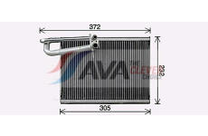 Výparník klimatizácie AVA QUALITY COOLING VLV101