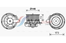Vnútorný ventilátor AVA QUALITY COOLING ME8287