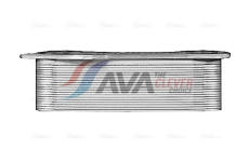 Chladič motorového oleja AVA QUALITY COOLING VL3143