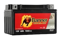 AKB Banner mot.12V/6Ah Bike Bull AGM BTX7A-BS