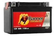 AKB Banner mot.12V/8Ah Bike Bull AGM BTX9-BS