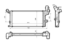 Chladič motora NRF NRF53856
