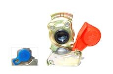 Hlavica vzduch cervena M16x1,5 bez ventilu