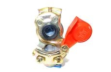 Hlavica vzduch cervena M16x1,5 s filtrom naves