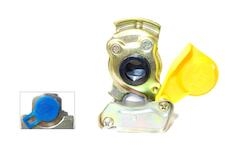 Hlavica vzduch zlta M16x1,5 bez ventilu