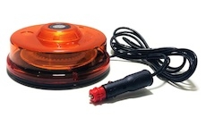 Majak magneticky 12/24V LED oranzovy