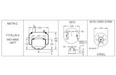 Mech pneumatického prużenia FIRESTON W01M588477