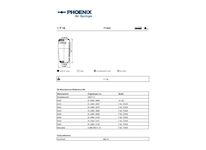 Mech pneumatického prużenia PHOENIX 1F16