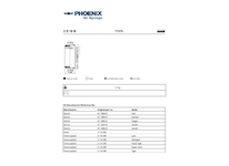 Mech pneumatického prużenia PHOENIX 2 E 18 B