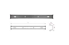 Naraznik zadny naves 2400 mm