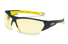 Okuliare UVEX zlte, cierno-zlty ram