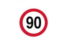 Oznacenie rychlosti 200mm 90km/h