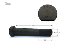 Skrutka kola MAN/MB M22x1,5x110x38mm