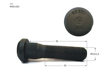 Skrutka kola RVI/VOLVO M22x1,5x91x61mm PN