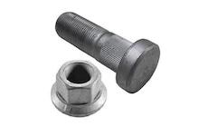 Skrutka kola SAF M22x1,5x76mm s maticou