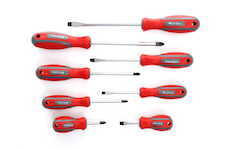 Skrutkovace SADA 8ks ploche/krizove+kufrik