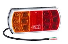 Svetlo koncove LED 3 dielne 12-24V L