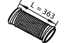 Výfukové potrubie DINEX DIN82202