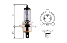 Ziarovka HELLA 24V H4 75/70W